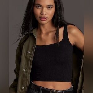 Anthropologie Seamless Cropped Tank NWT